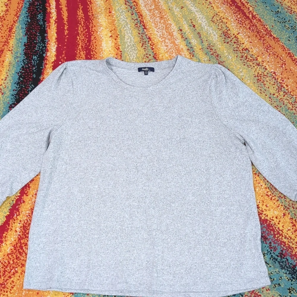 Angels Forever Young Gray Sweater 2X